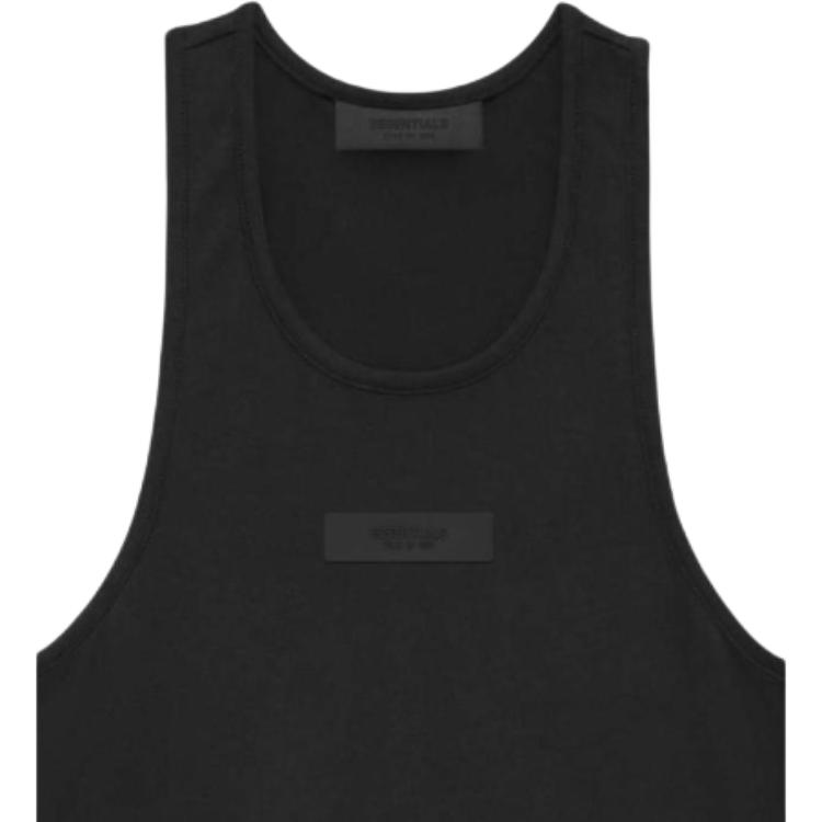 Fear of God Essentials Tank Top Black Women Tops 125SU245490FW
