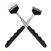 2-Pack Telescoping Back Massager – Stainless Steel Dual-Sided Tool for People/Pets, Portable Relaxation Gift for Holidays