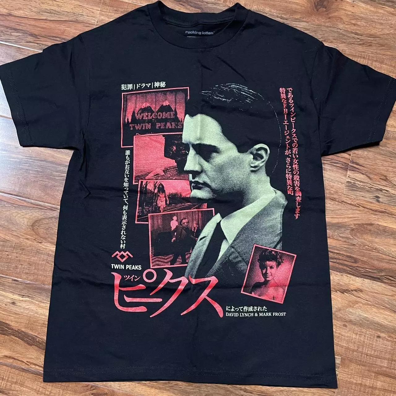 

90s Remake Rucking Fotten Twin Peaks Shirt Basic Black T Shirt Graphic T Shirt Black Tee S4XL Shirt Unisex Men Women Summer M