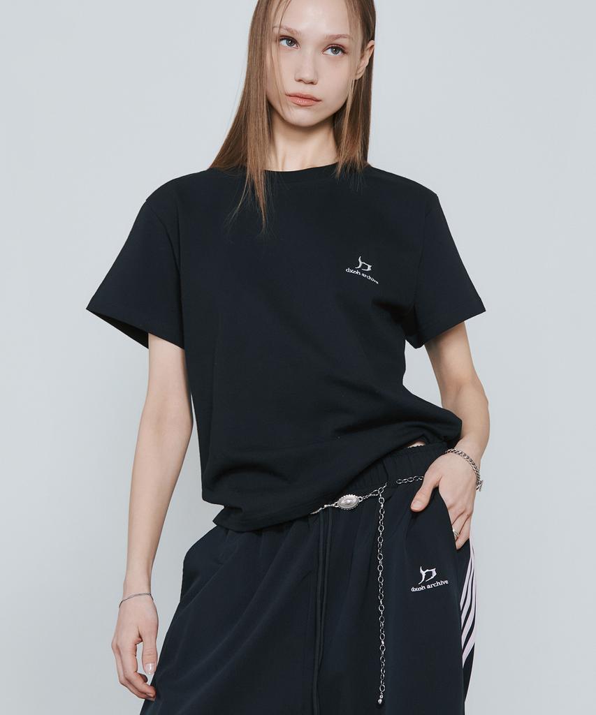D.XO.H New Logo Women'S T-Shirt Black (1)