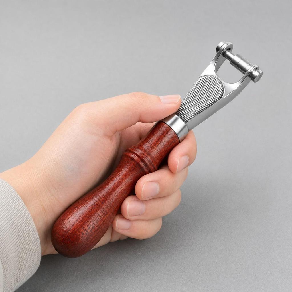 Leather Embossing Roller Tool Sturdy Pattern Rolling Reusable for Workshop