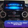 Android 12.3 Inch For Mercedes Vito W447 2014-2022 Car Radio Multimedia Video Player GPS Radio 5G CarPlay Navigation WIFI GPS BT