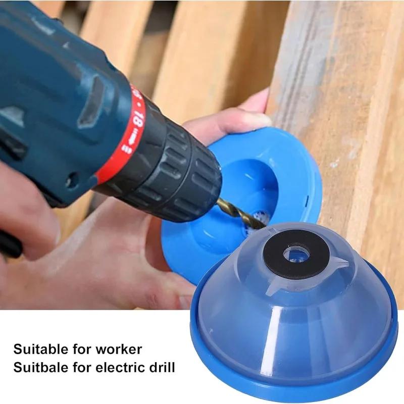 Electric Drill Dust Collection Cup, High-Efficiency Dust-Proof Drilling Cover Reusable Easy Clean Dust Collector