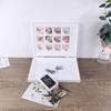 Foldable Picture Frame for Newborn Photo Frame Nursery Table Display Footprint Handprint Keepsake Frame House Decoration