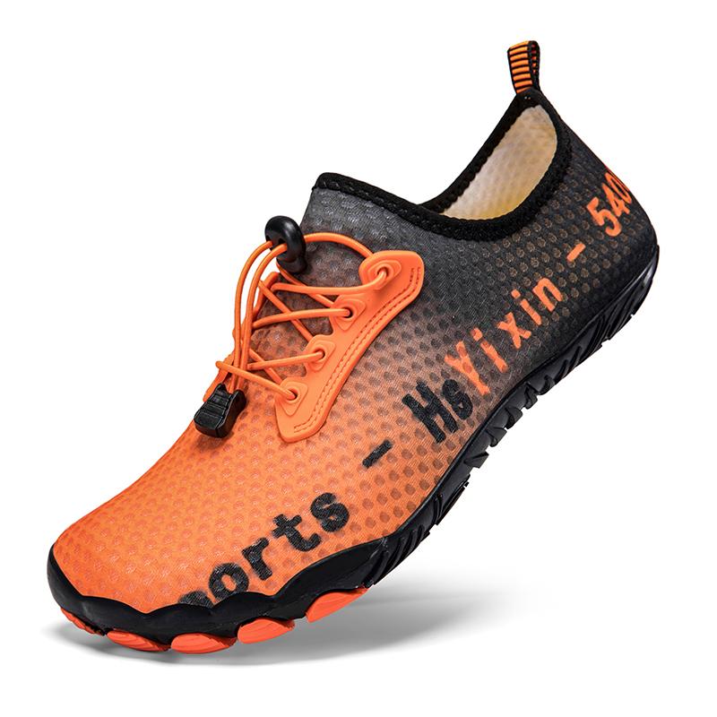 Children's Anti-cut Anti-slip Wear-resistant Rubber-soled Wading Shoes Beach Sandals Quick-drying Pool Shoes Outdoor Water Playi