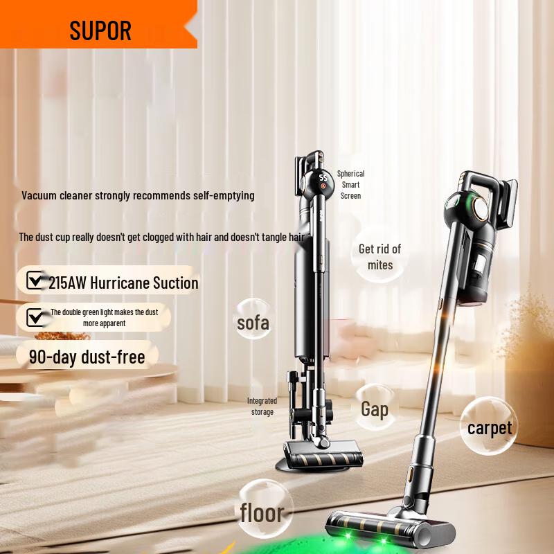 SUPOR C36MAX-SL Smart Self-Emptying Cordless Vacuum