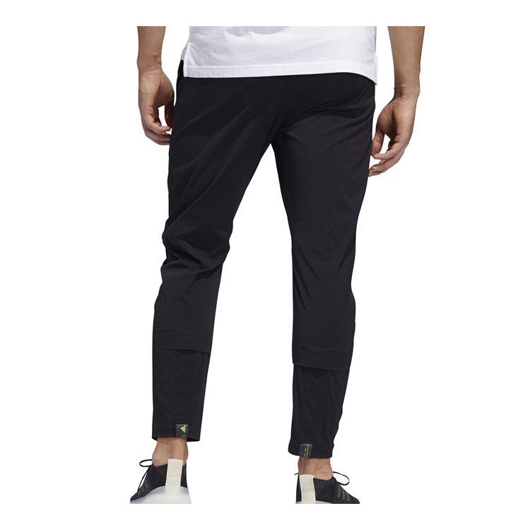 Adidas Knitted Sweatpants Men's Black Moderate Tapered Pants FT2788