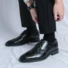 Brogue Molto venduti uomo Nero Allacciatura Ufficio Business Scarpe Formali Banchetto all'aperto Scarpe da Festa Uomo Taglia Super Grande 38-48