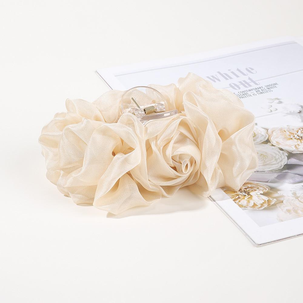 Double Sided Bow-Knot Grab Clip Hairpins Big Size Bow Velvet Hair Claws Korean Hair Clip Hair Style Accessories Fashion Barrette