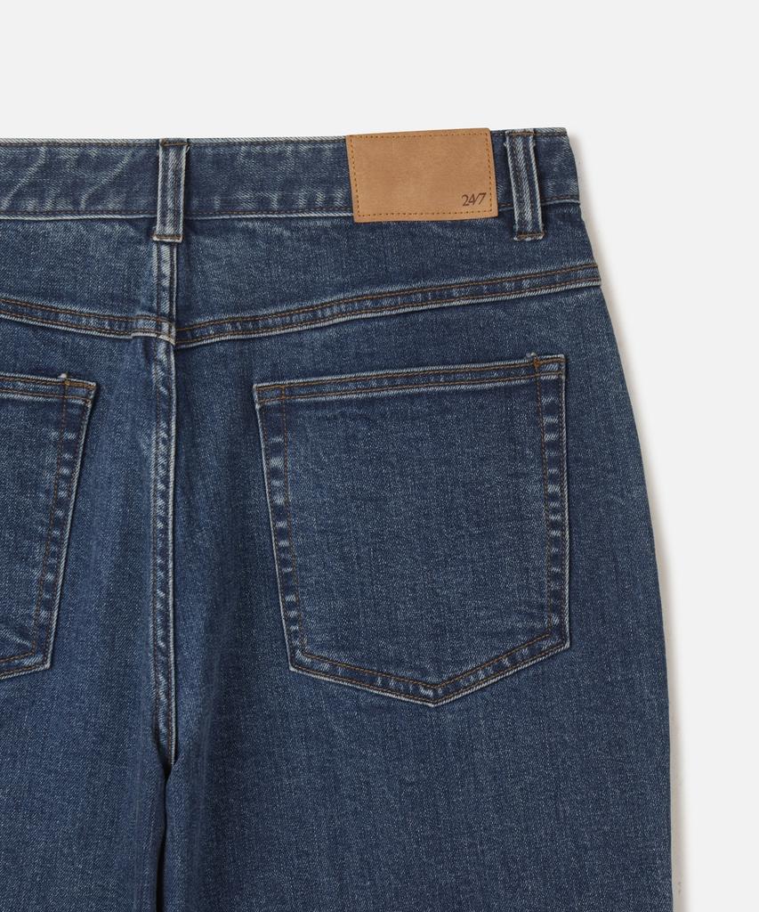 247Silijeu Comfort Wide Denim Blue