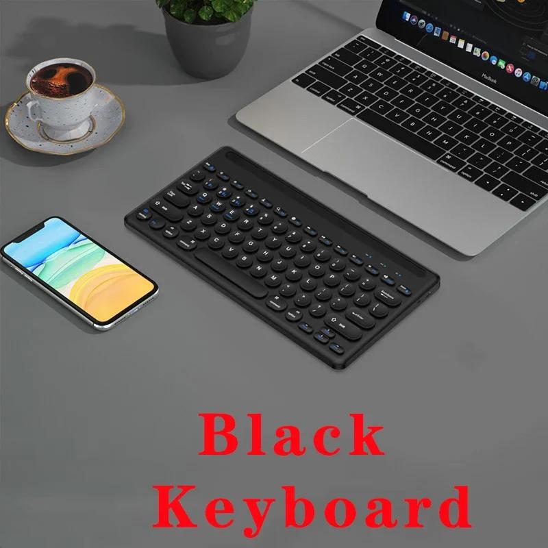 

78 клавиш Bluetooth+2.4G 2-режимная беспроводная клавиатура и мышь набор слот для карты держатель Type-C зарядная клавиатура для настольного компьютера ноутбука ПК телефона