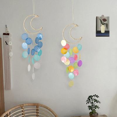 INS Home Decor Natural Shell Dream Wind Chimes Bohemian Dream Catchers Kids Room Nursery Decoration Special New Year Gifts