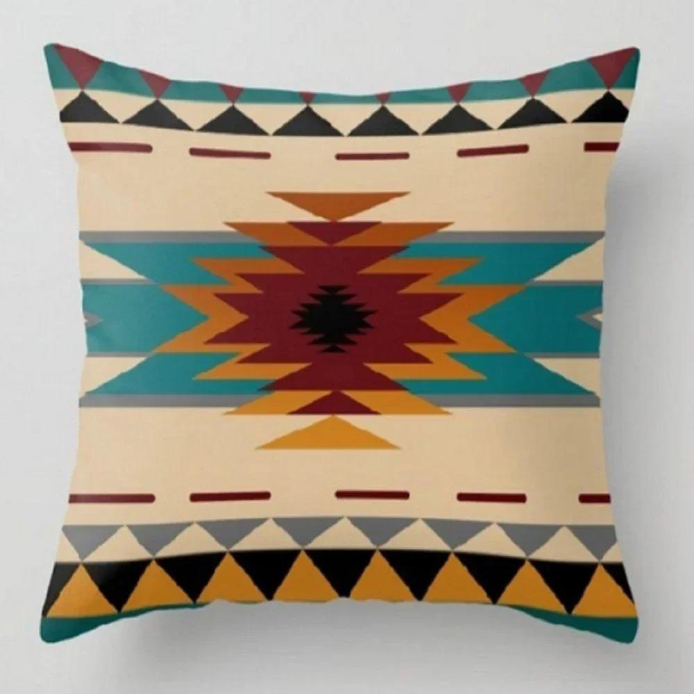 Sofa Aztec Pillowcase Bedroom