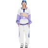 Li Ning Knitwear Unisex Ecru Bellflower Purple Shadow Purple Blue AMBU063-2