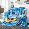 1pc S-Stitch17 Blanket, Gift, for Men and Women, Soft Blanket, Good for Sofa Bed Couch Travel, Lightweight Flannel Blanket