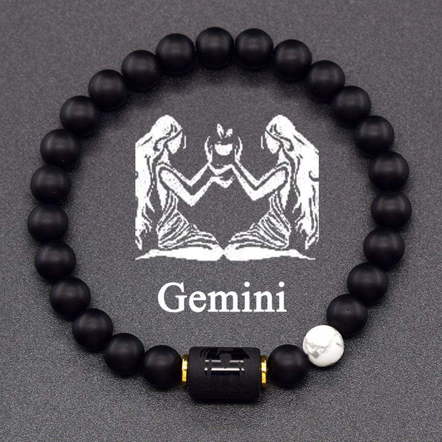 12 Sterrenbeeld Armband Heren Constellatie Armband voor Mannen Ram Maagd Leeuw Weegschaal Bedel Bangle Dames Vriendschap Sieraden om de Hand