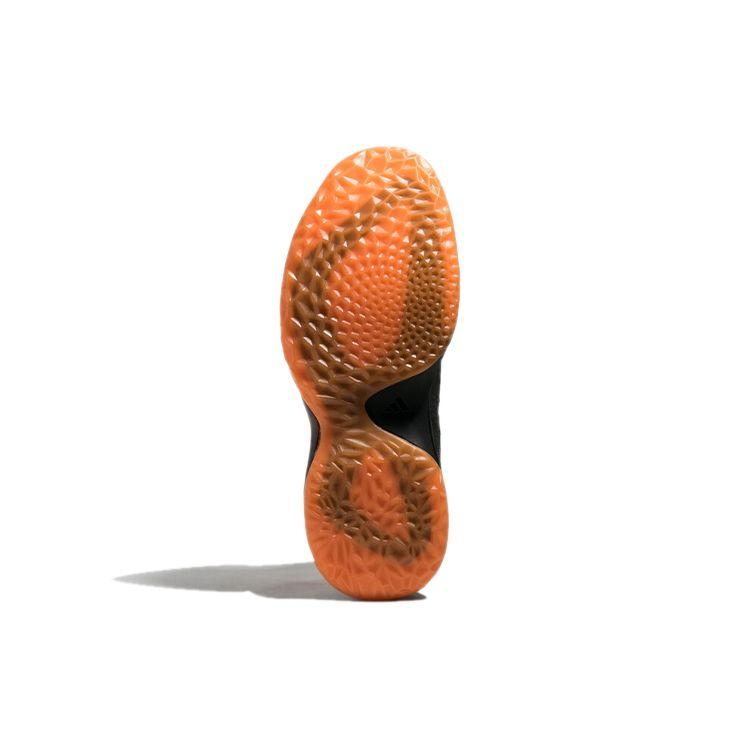 adidas Harden B/E Runde Tå Snørebånd Åndbare Lave Basketballsko Herre sneaker Sort Orange CG4193