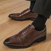 Fashion Designer New Men's Vintage Fashion Brogues Oxford Shoes Male Formal Wedding Dress Homecoming Sapatos Tenis Masculino
