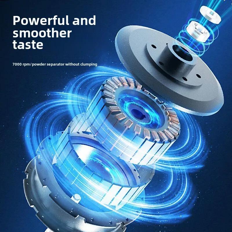 Fully automatic electric mixing cup, one click mixing, temperature resistant, leak proof, portable food grade material water cup