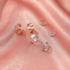Three Styles Minimalist Plain Cuff Ear Cuff Set No Piercing Clip on Ear Wrap Ornaments for Women Punk Stackable Fashion Ear Accessories