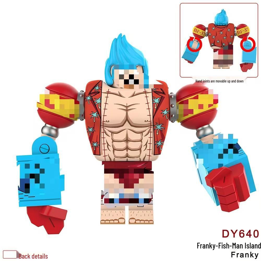 Anime Series Franky Building Blocks Figure Toy DY640/641