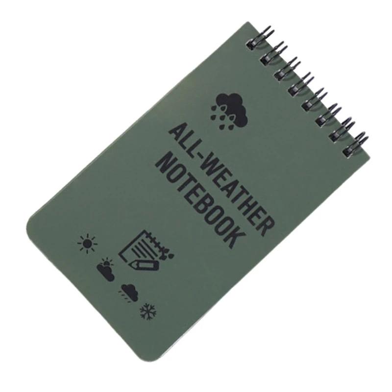 Durable Waterproof Pocket Notebook Tactical All Weather Paper Ideal for Outdoor Adventures Field Recording Waterproof Notebook