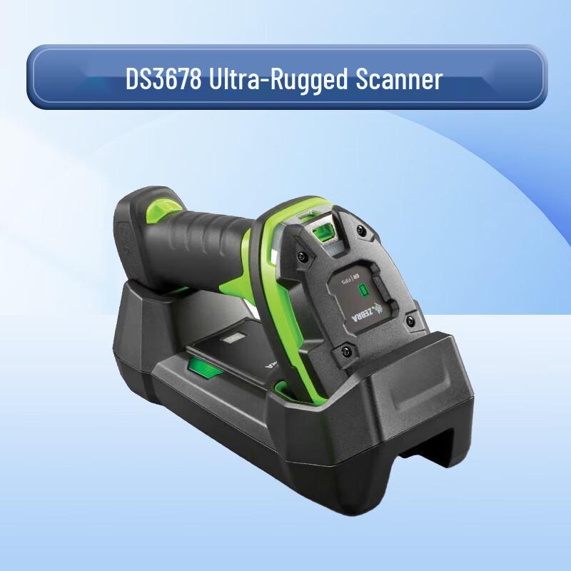Zebra DS3678 Wireless Industrial 2D Barcode Scanner