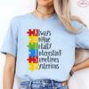 Autism Puzzle TShirt for Unisex Autism Awareness Month Summer Short Sleeve Tees Harajuku Streetwear Female Aesthetic Clothing