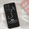 Zodiac Constellation Case For Realme C65 C67 C71 C63 C61 C55 C51 C53 C35 C75 11 12 13 14 15 Pro Plus GT6 GT7 Pro