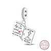 Charms Beads Copper Color Bow Cross Life Tree Fit Diy Original Bangle Bracelet Charm Pendant Jewelry