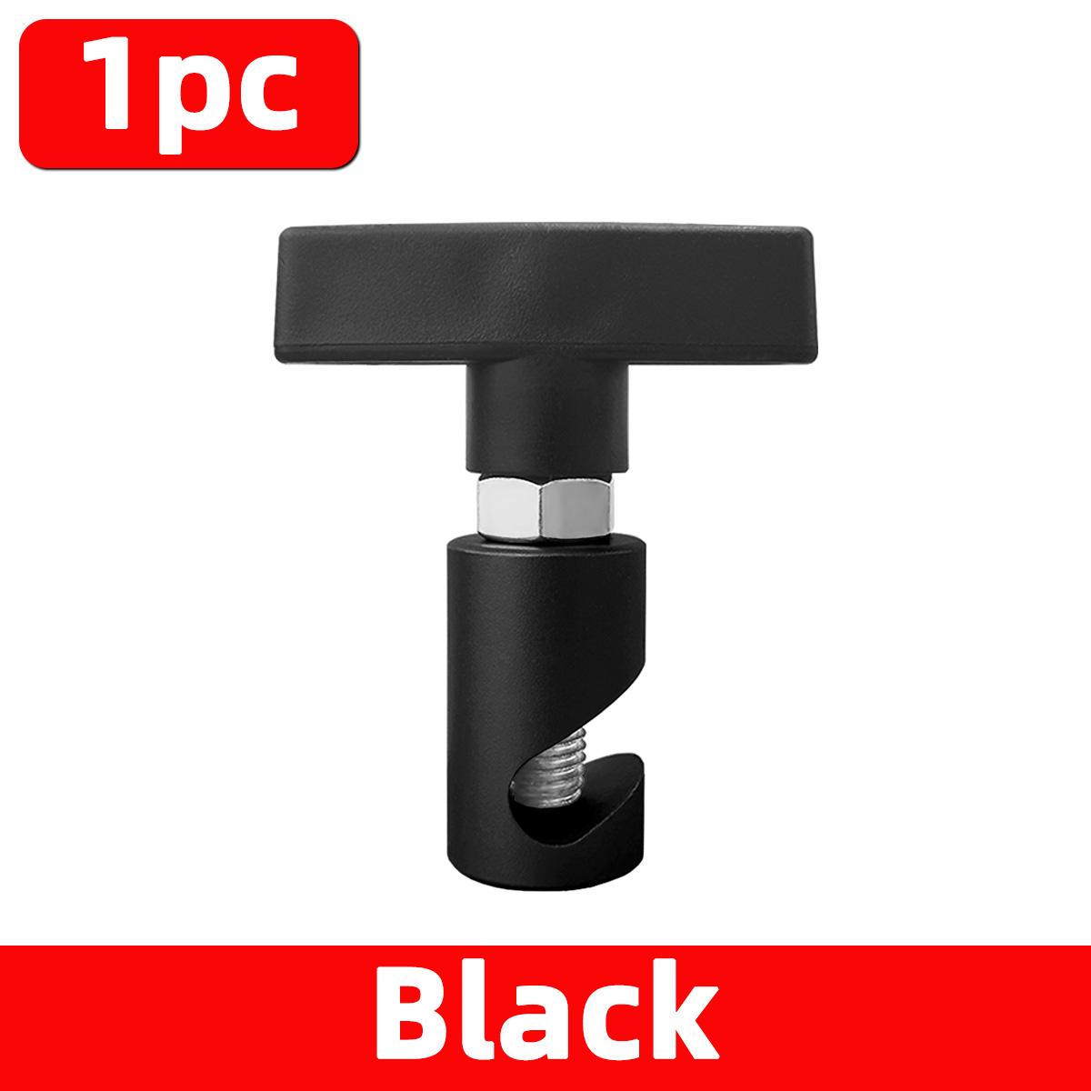PINMOAP Car Engine Hood Fixing Bracket Anti Slip Engine Hood Lifting Support Rod Tool Engine Hood Lifting Rod Anti Pinch Device Black(1PC)