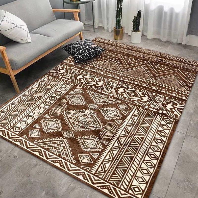 Floor Mat French Style Living Room Sofa Carpet High-End Feel Dirt-Resistant Carpet Bedroom Non-Slip Mat