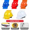 Yousheng Men Construction Security Helmet with Ventilation System Adjustable 6-Point Ratchet Suspension Industrial Work Head Protection ABS Hard Hat