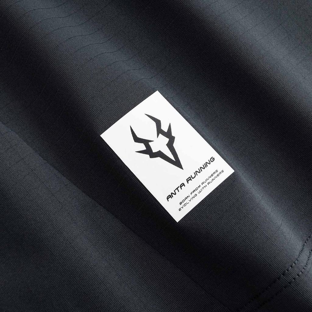 Anta Running Series Long Sleeve T-Shirt 2026 Spring Men tops Dark-Gray 952615402-5