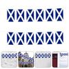 2 Pcs Scotland String Flags Decor Decorations Party Banner Polyester Outdoor Hanging Oraments
