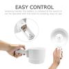 Electric Flour Sifter Bolt Plastic 5 Cup Battery Powered Automatic Handed Flour Sifter Icing Sugar Shaker Electric Baking Tools