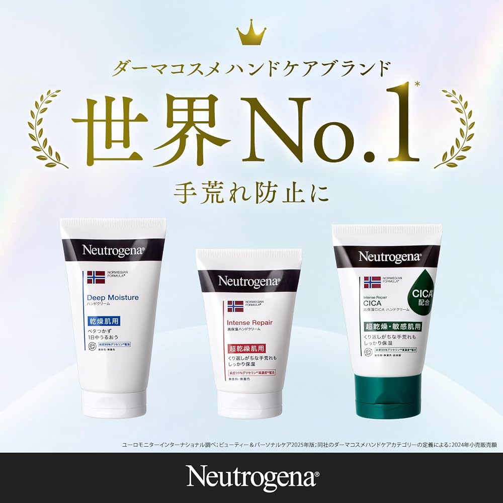 Neutrogena Norwegian Formula Intense Repair Hand Cream Fragrance-Free 50g
