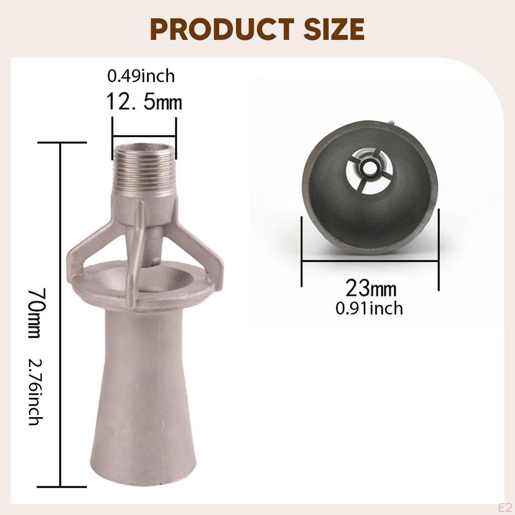 Fluid Mixing Nozzle, Sturdy Replacement Comapct Tank Agitation Nozzle 316 Stainless Steel for