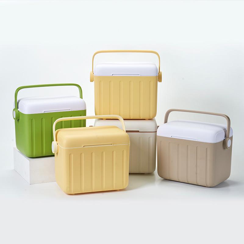 6L Outdoor Insulated Cooler Box for Camping, Breast Milk, Ice Cubes, Dragon Boat & Mid-Autumn Festivals, Zongzi, Seafood, New Year Gifts