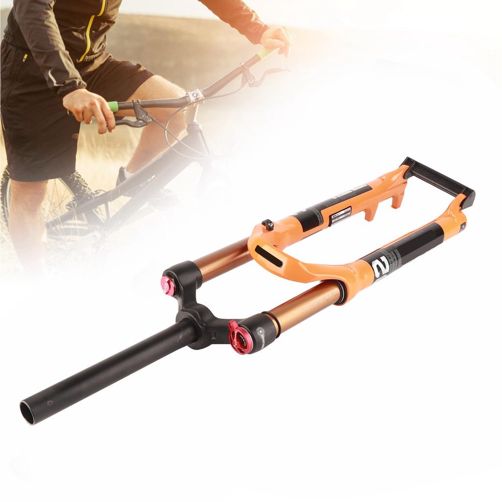 BOLANY Mountain Bike Front Fork Bicycle Single Air Chamber Front Fork for 27.5in Bike
