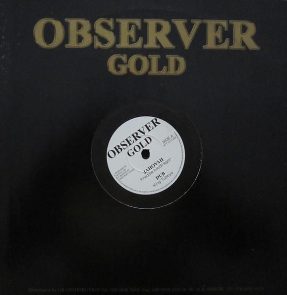 

10inch Record VARIOUS - Jahovah ATT10002 Observer Gold UK Reggae, Ska & Dub Used