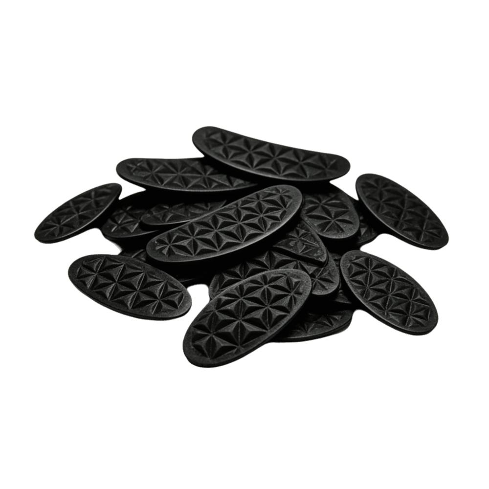 10 Pairs Anti Slip Eyeglass Nose Pads Silicone Nose Holder Eyeglass Accessories чёрный
