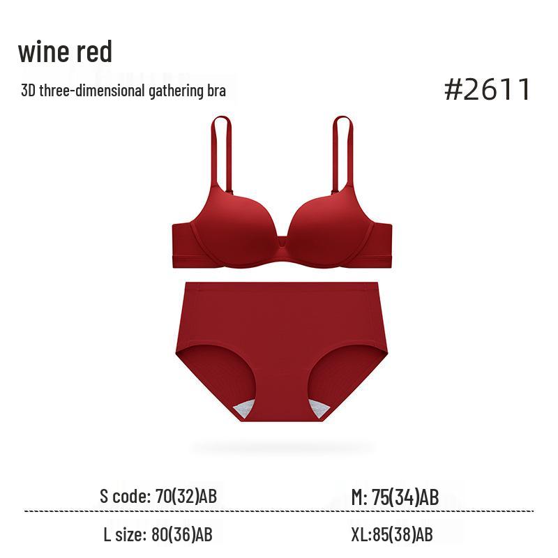 Women's Seamless Anti-Sagging Lift Bra Set – Comfortable, Breathable, Wire-Free Support