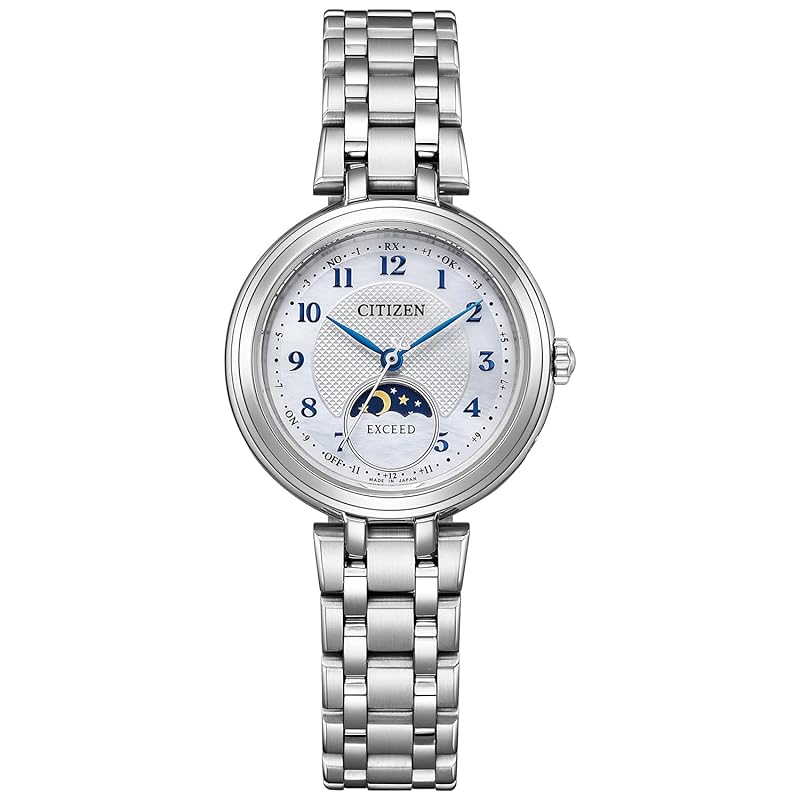 

[Citizen] watch Exceed sun and moon waterproof EE1020-69D ladies silver