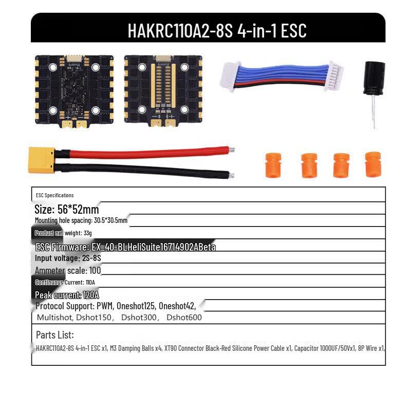 HAKRC F405 FPV Flight Controller Stack