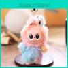 Iridescent Labubu Plush Toy Bunny Hanging Ornament With Pp Cotton Filling For Kids And Collectors