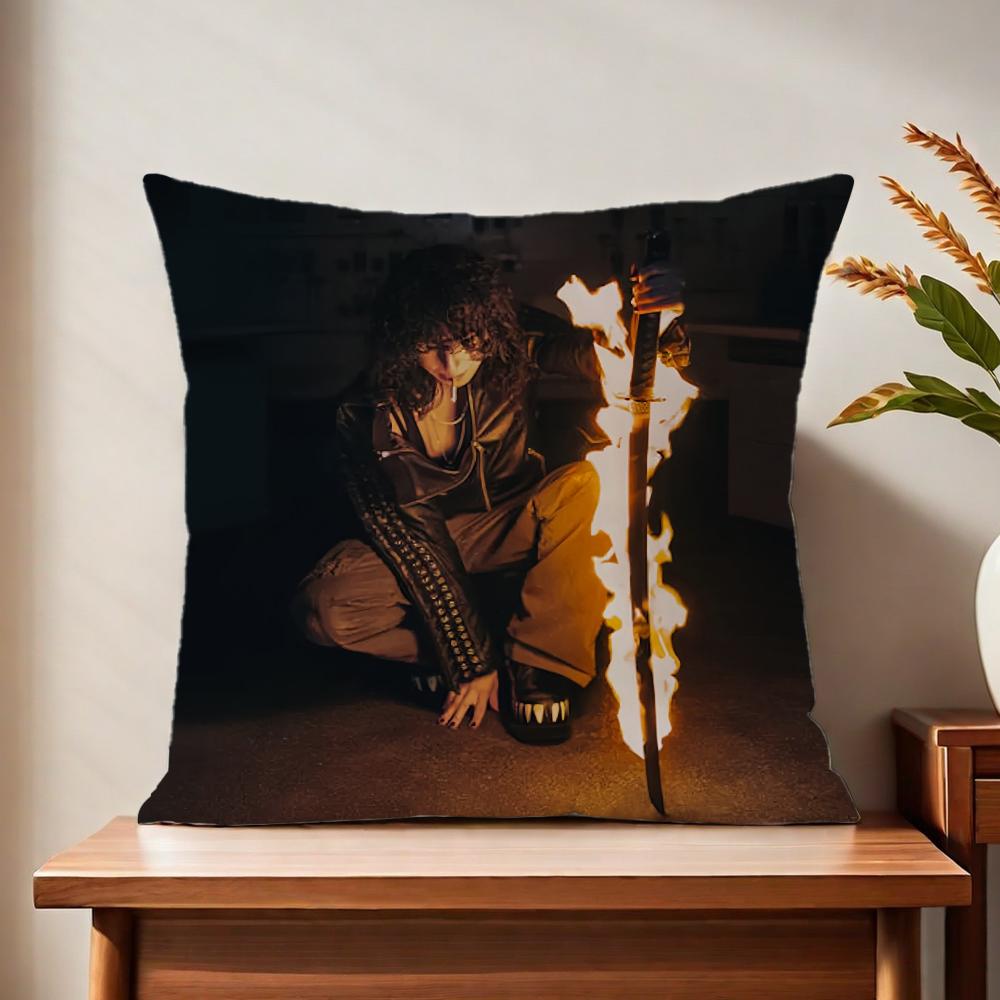 Musician J-Jane Remover Cushion Cover For Pillow Printing Sofa Decoration Home Car Room Coffee Shop Office Nordic Simplicity