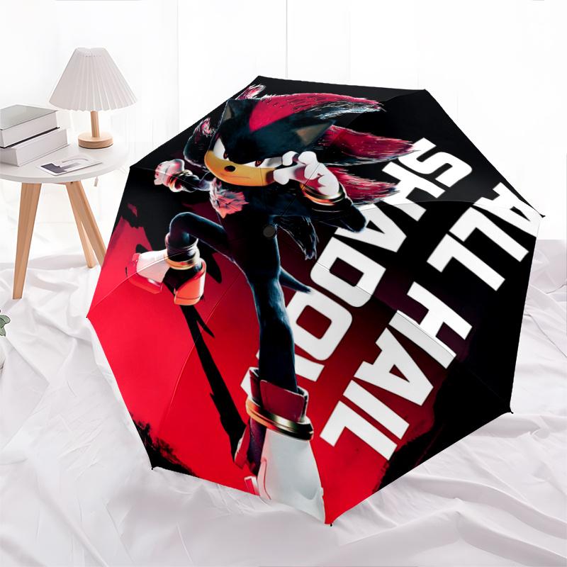 

1pc All Hail Shadow Automatic Open/CloseUmbrella, Portable Compact Umbrella for Men & Women G002
