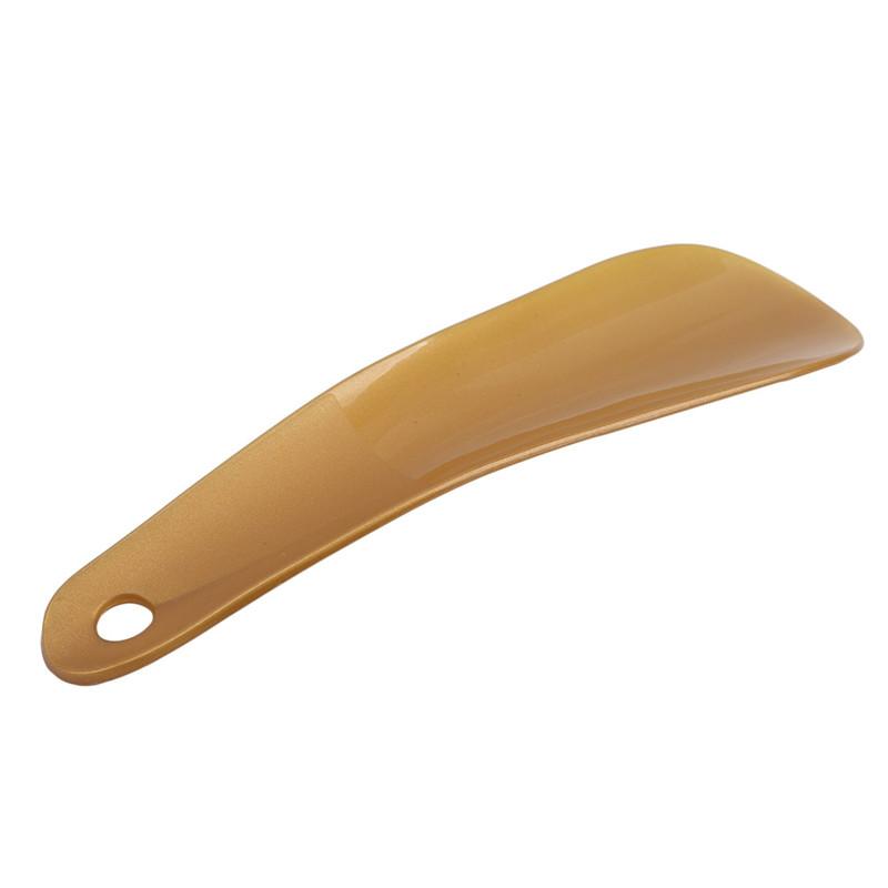 

Маленький пуллер для обуви Пластиковое устройство для надевания обуви Удобный бытовой помощник для надевания обуви Подвесное устройство для подъема обуви золотой