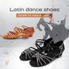 Dámské latinskoamerické taneční boty Saténové kamínkové Dámské Dívčí Společenské taneční boty Tango Párty boty Salsa
